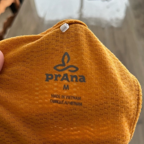 PrAna Womens Mustard Yellow Tank Top - Picture 9 of 9